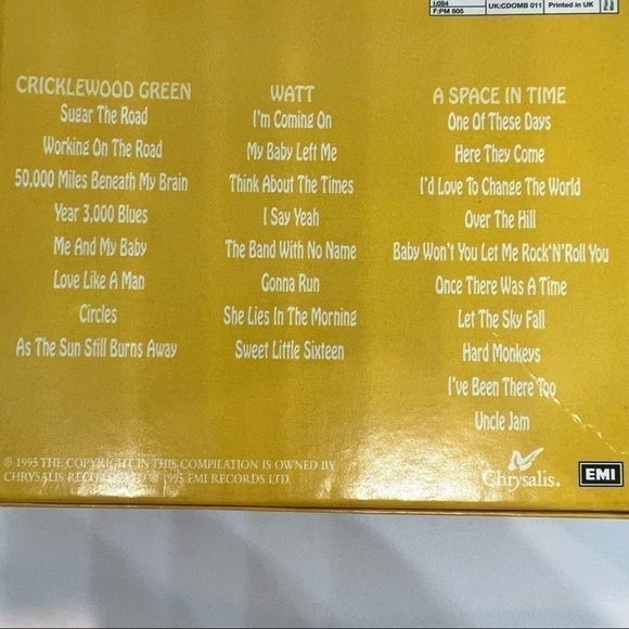 EUC-TEN Years After-Original 3CD Box Set-Original Albums in Mini LP Sleeves-Rare - Picture 4 of 16